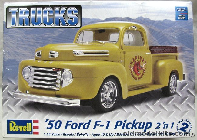 Revell 1/25 1950 Ford F-1 Pickup Truck, 85-7203 plastic model kit